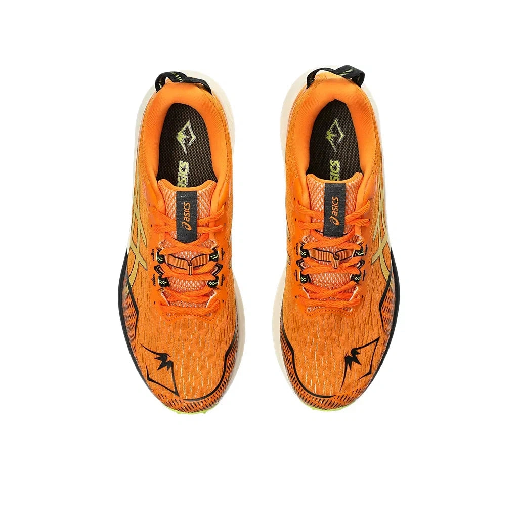 Asics Fuji Lite 4: Blast Through Your Run in Vivid Orange & Lime!